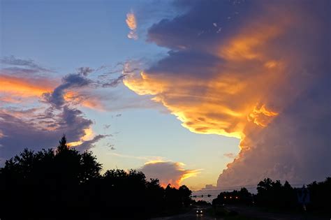 Storm Clouds at Sunset - The Clockwork Orrery Blog