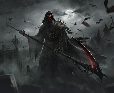 classic reaper, George Vostrikov on ArtStation at https://www.artstation.com/artwork/3kZeD ...