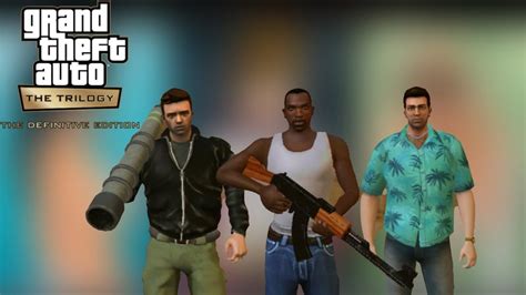 GTA San Andreas Protagonists of "Gta The Trilogy The Definitive Edition" (PC ~ Android) Mod ...