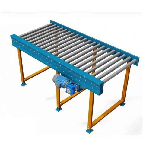 Carbon Steel Powered Roller Conveyor at Rs 10000 in Kamptee | ID: 20124272688