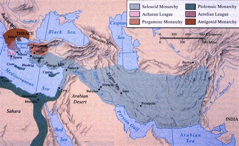 European History to 1600: The Hellenistic Kingdoms, 323-30 B.C.E.