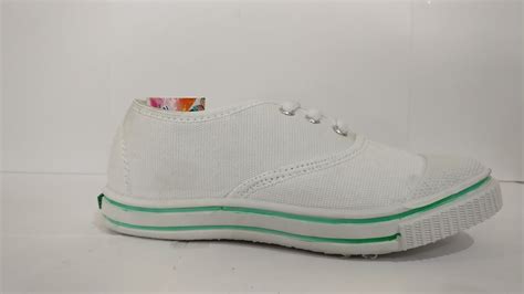 Tennis White Canvas School Shoes, Rs 102 /pair Dhruv Footwear Private Limited | ID: 15292099788