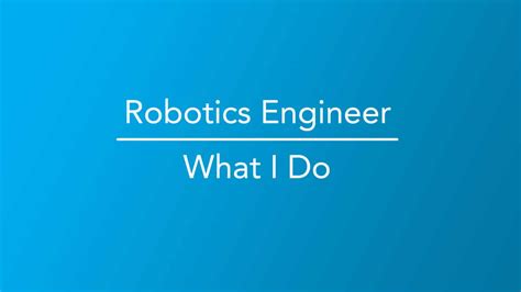 How to Become a Robotics Engineer | Career Girls - Explore Careers