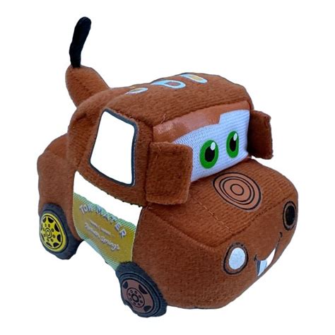 Disney Pixar Cars Plush - Mater Plush Toy (4In) - Walmart.com