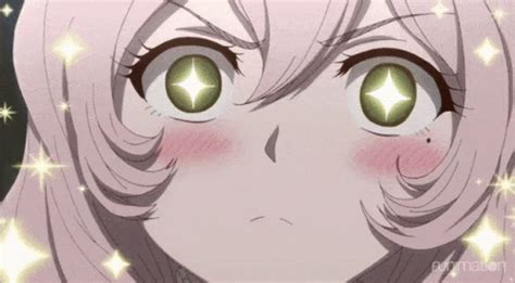 Sparkly Eyes Angry GIF - SparklyEyes Angry Anime - Discover & Share GIFs