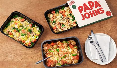 NEW! Papa Bowls - Your Favorite Pizza Toppings without the Crust! Papa Johns