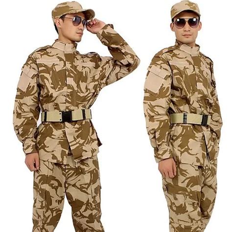 BRITISH ARMY DESERT CAMO Suit ACU BDU TACTICAL Camouflage Suit sets CS ...