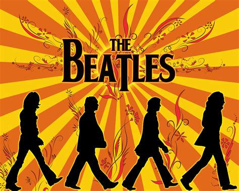 The Beatles Logo Wallpaper