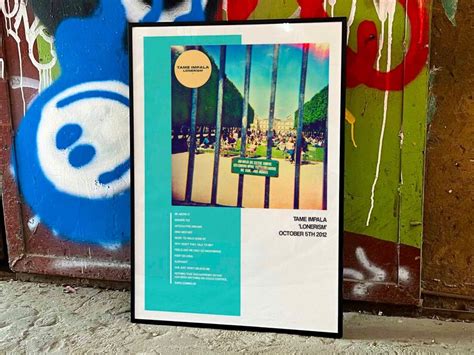 Tame Impala lonerism Album Cover Poster 1 - Etsy