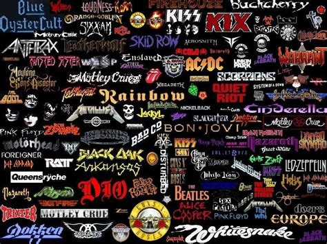 Classic Rock Band Logo - LogoDix