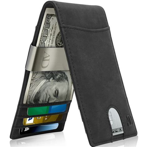 Access Denied - Slim Bifold Wallets For Men - Money Clip Wallet RFID Blocking Front Pocket ...