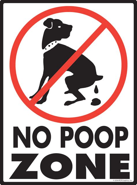 SignsWithAnAtttiude: Stop Dogs from Pooping in Your Yard