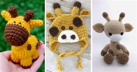 15 Crochet Giraffe Patterns