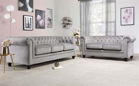 Gray Velvet Chesterfield Sofa - If you are shopping for a velvet sofa, then you have come to the ...