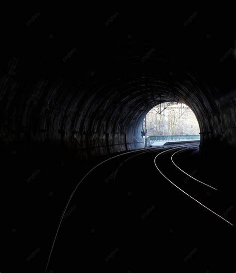 At The Tunnel Dark Symbol Tunnel Photo Background And Picture For Free ...