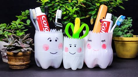 8 PLASTIC BOTTLES CRAFTS FOR KIDS - YouTube