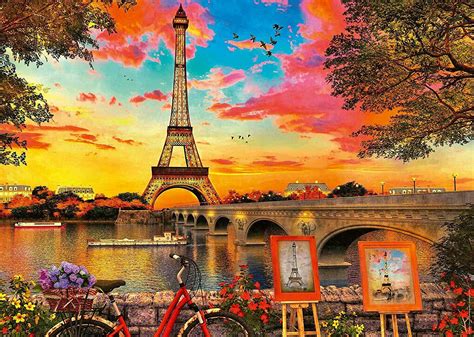 Ravensburger - The Banks of the Seine 1000 Piece Jigasw Puzzle