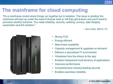 Mainframe cloud computing presentation