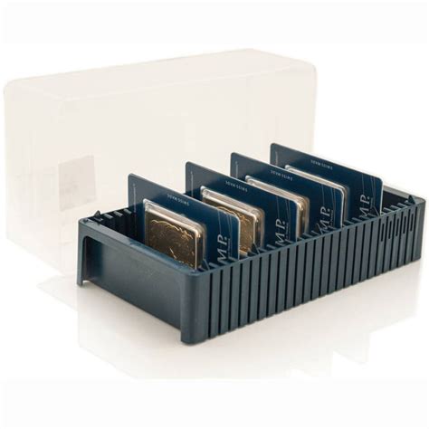 PAMP Suisse Bullion Storage Box - Holds 25 Assay Cards - Bullion Mart