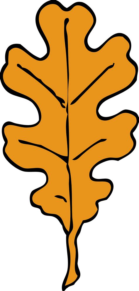 Clipart - oak leaf