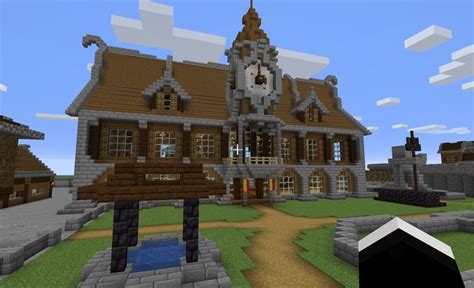 Minecraft Medieval Town Hall