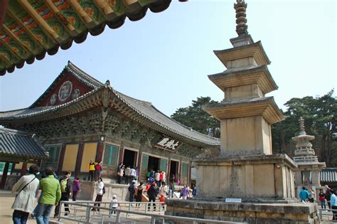 korea travelpost: Bulguksa Temple was placed on the UNESCO World Heritage in Gyeongju