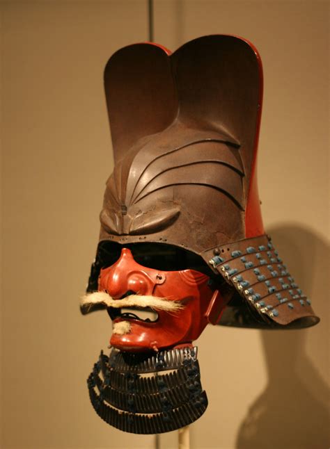 File:Samurai helmet with face mask.jpg