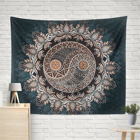 Mandala Tapestry - Etsy