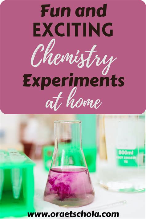 Easy Chemistry Experiments to do at Home - Ora Et Schola