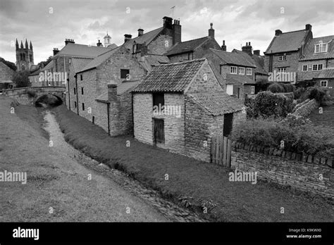 Villages of north york moors Black and White Stock Photos & Images - Alamy