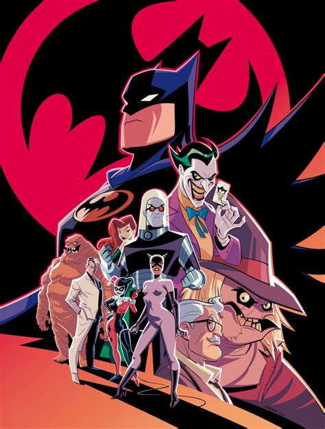 ArtStation - BATMAN: The Animated Series, Poster.