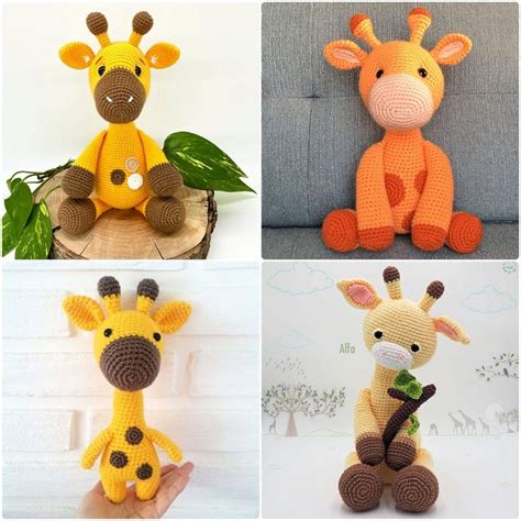 25 Free Crochet Giraffe Patterns (Amigurumi Pattern)