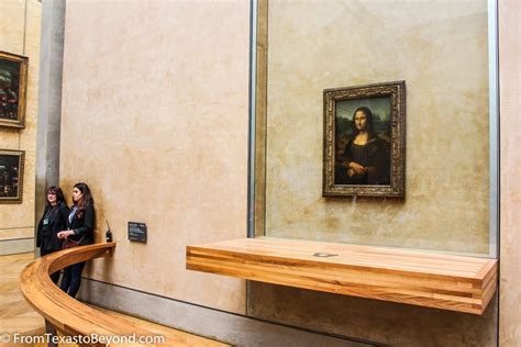 Musée du Louvre - Leonardo da Vinci's Famous Mona Lisa - From Texas to Beyond