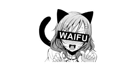 Neko Girl Waifu - Anime - Neko Girl Waifu Anime - T-Shirt | TeePublic