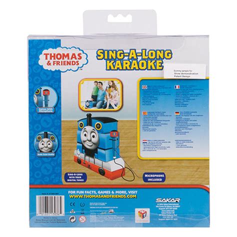 Thomas and Friends Kids Play Sing-a-long Karaoke Machine w/ AUX/MP3 ...