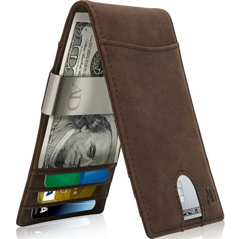 Access Denied - Slim Bifold Wallets For Men - Money Clip Wallet RFID Blocking Front Pocket ...