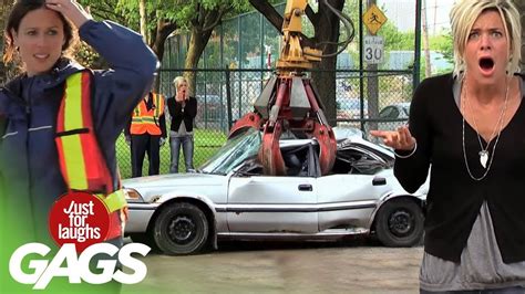 Crazy Car Pranks - Best Of Just For Laughs Gags - YouTube | Just for laughs gags, Good pranks, Laugh