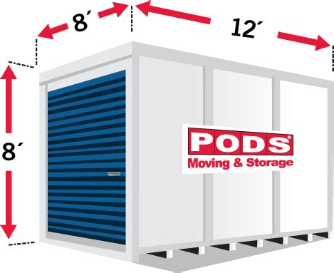 PODS Container Sizes | PODS Moving and Storage