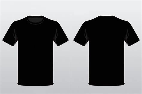 Blank black t shirt psd 2021