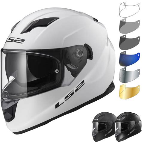 LS2 FF320 Stream Evo Solid Motorcycle Helmet & Visor - Full Face Helmets - Ghostbikes.com