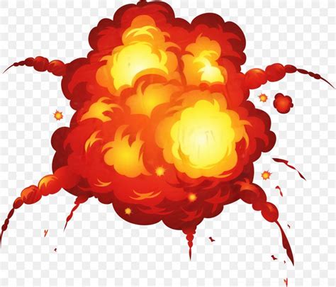 Cartoon Explosion, PNG, 2993x2564px, Explosion, Computer, Orange, Red Download Free