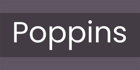 Poppins Font Free by Indian Type Foundry » Font Squirrel