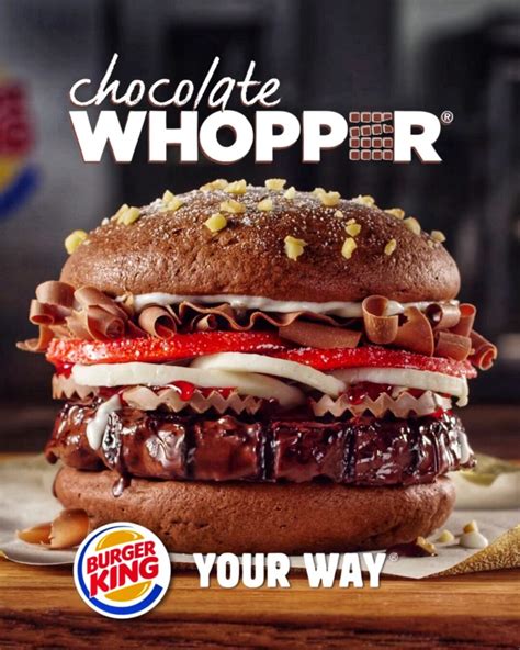 Burger King Chocolate Whopper - The Junk Food Aisle