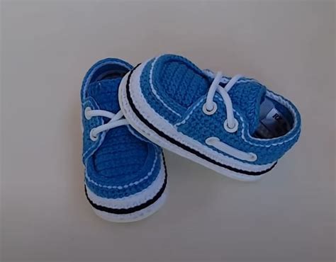 Crochet Lovely Moccasins For Baby - Crochet Ideas