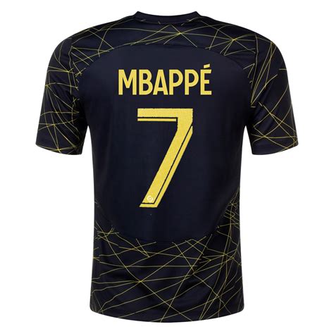 Kylian Mbappé Paris Saint-Germain (PSG) 22/23 Fourth Jersey by Nike ...