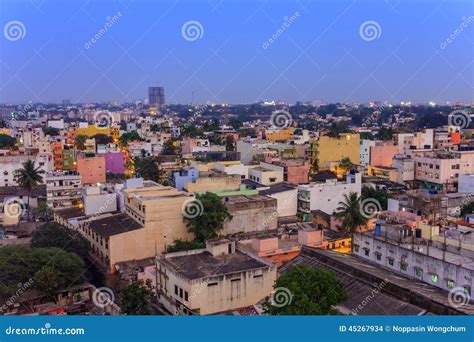 Bangalore City Skyline - India Stock Photo - Image of house, tightly: 45267934