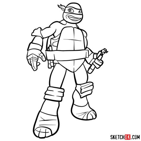 How To Draw Tmnt Step By Step at Drawing Tutorials