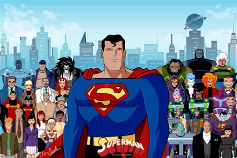 Download TV Show Superman: The Animated Series HD Wallpaper by Alan Frank Gesek