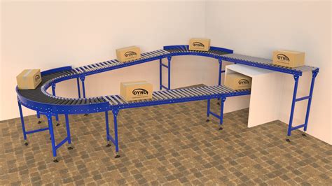 Gravity Roller Conveyor Systems