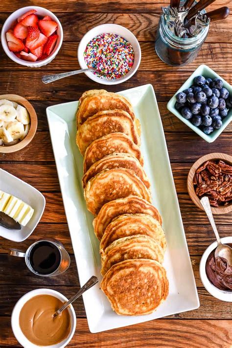 An Epic Pancake Bar with All the Best Toppings! | NeighborFood